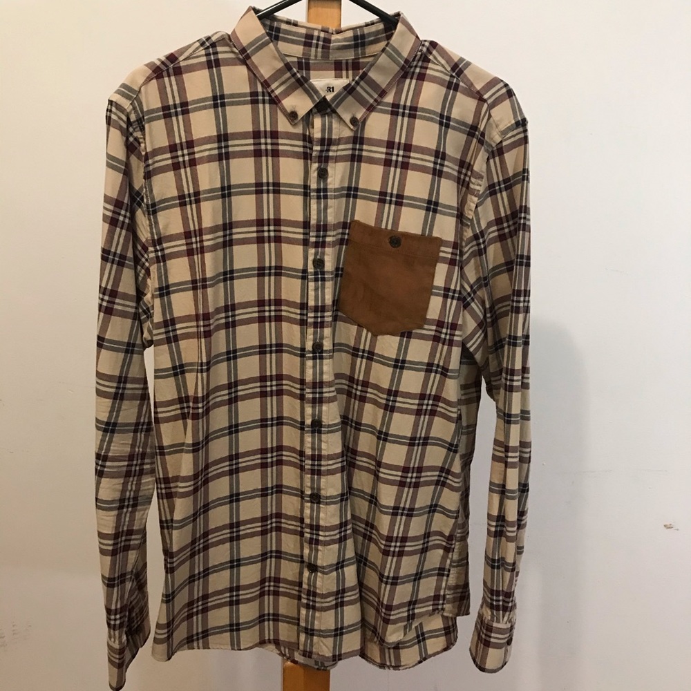 Le 31 (Simons brand) button up long sleeve